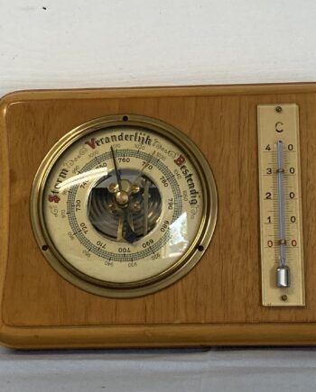blue Moon Vintage - Retro barometer/thermometer